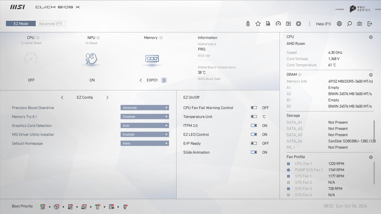 MSI OVERCLICKING